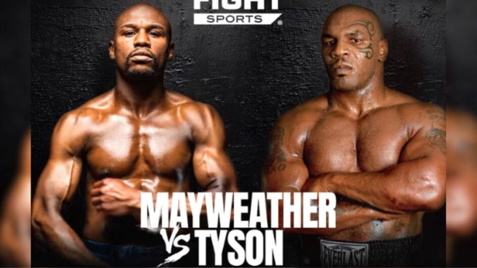 Mike Tyson e Floyd Mayweather vão se enfrentar (Foto: Reprodução, redes sociais)