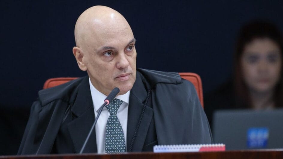 Moraes foi primeiro a se manifestar no julgamento de Bolsonaro (Foto: Antonio Augusto, STF)