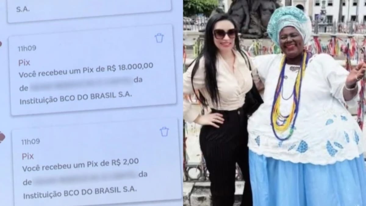 Turista transferiu quantia altíssima em PIX e se surpreendeu com gesto de honestidade (Foto: Reprodução/TV Bahia)