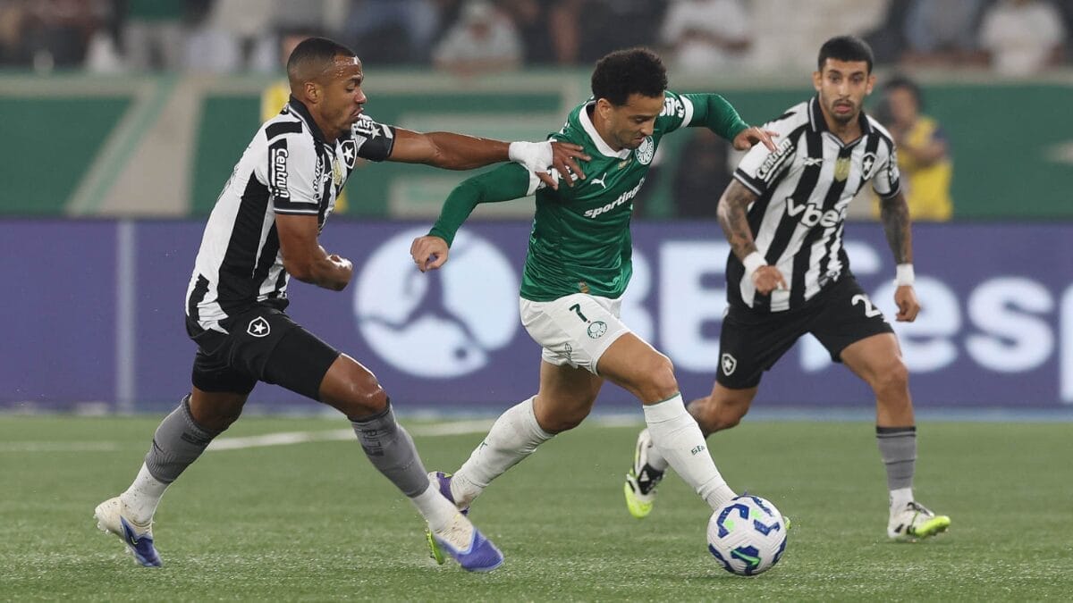 Palmeiras e Botafogo pela Série A 2025