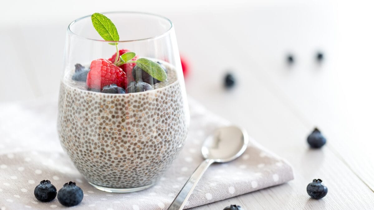 chia para o cabelo