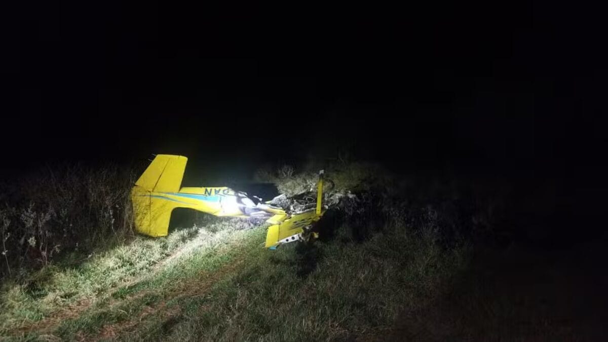Quem são as vítimas da queda de avião que matou quatro pessoas em área turística no MS