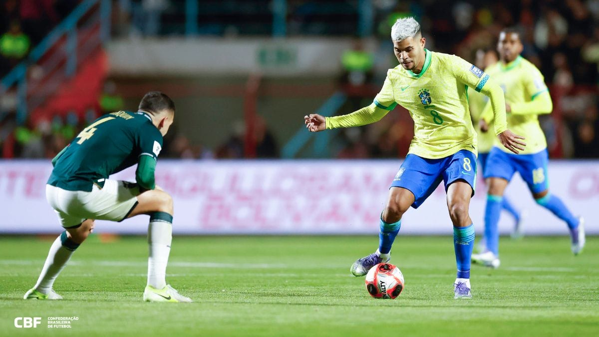 Brasil perdeu para a Bolívia na altitude (Foto: Rafael Ribeiro, CBF)