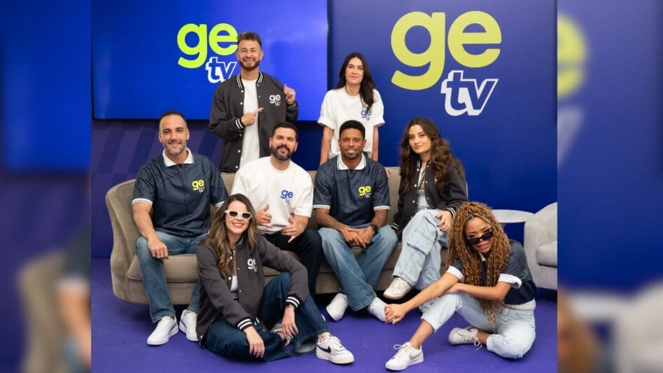 Equipe de transmissões da Ge TV (Foto: Globo, Bob Paulino)