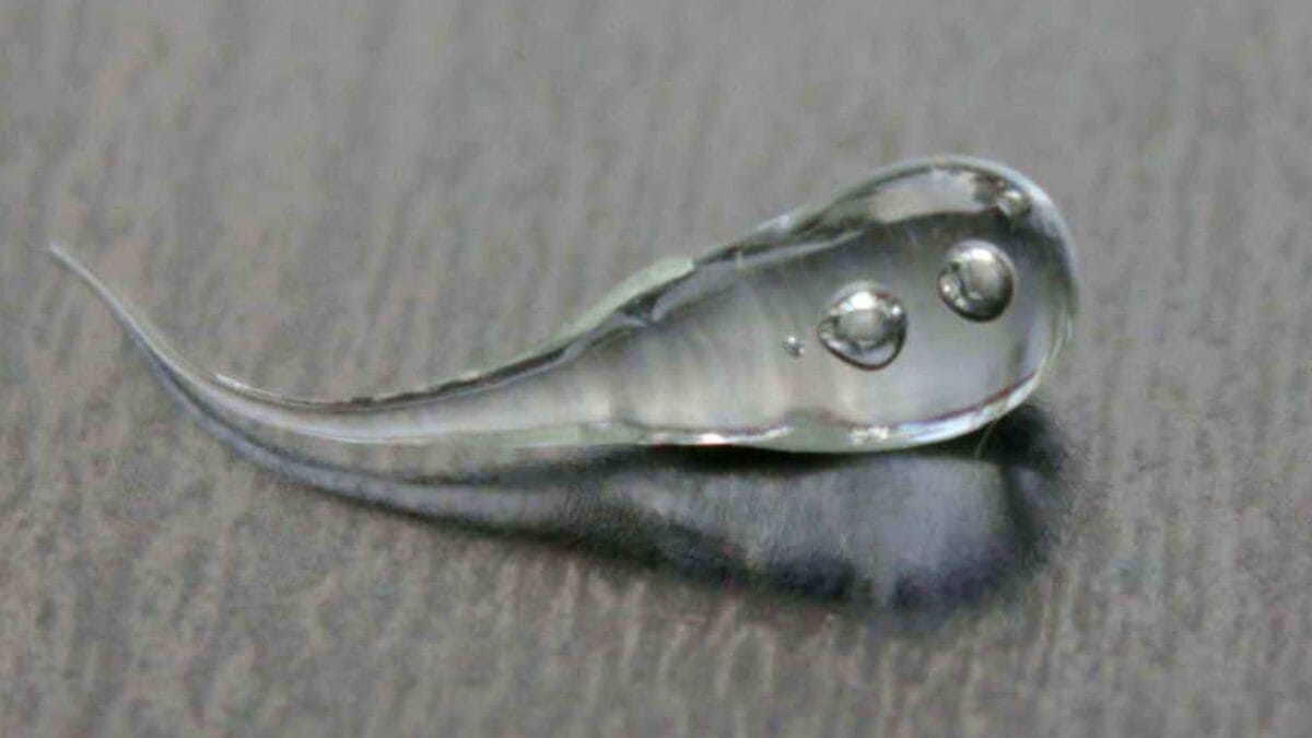 gota de vidro