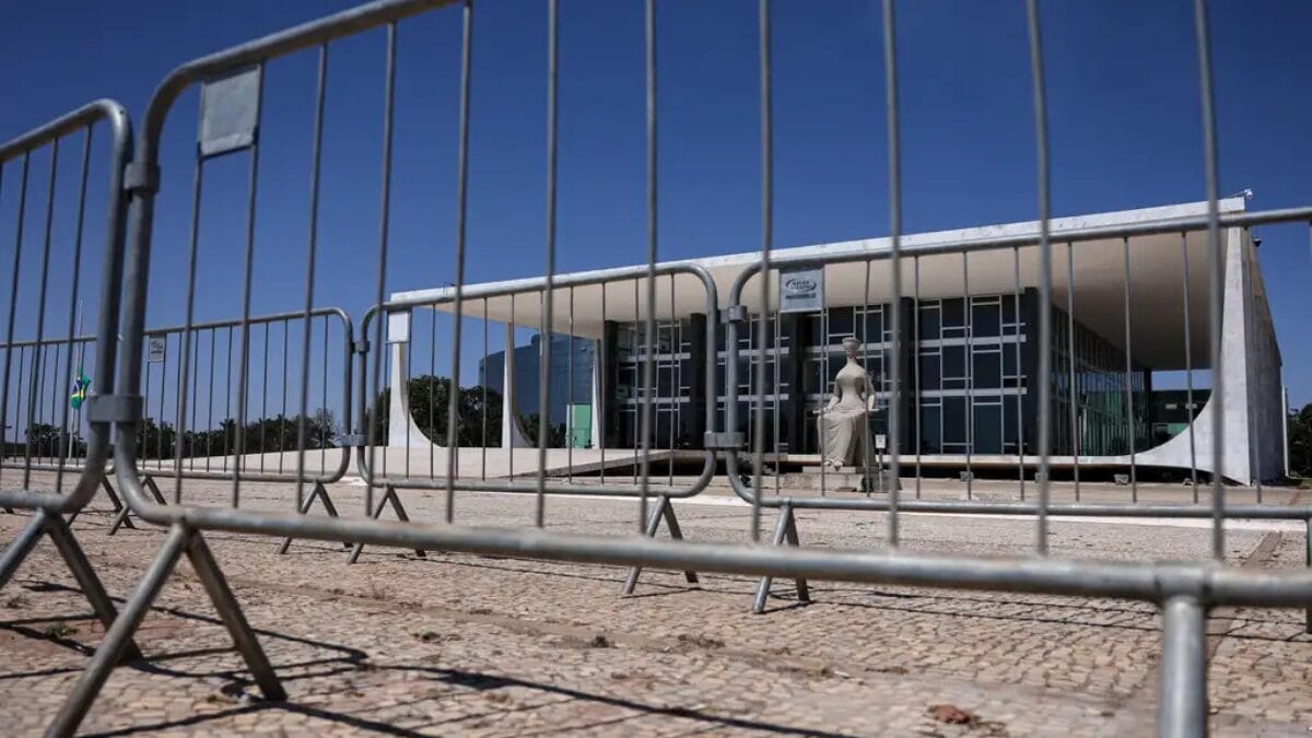 julgamento bolsonaro segurança do STF praca dos tres poderes