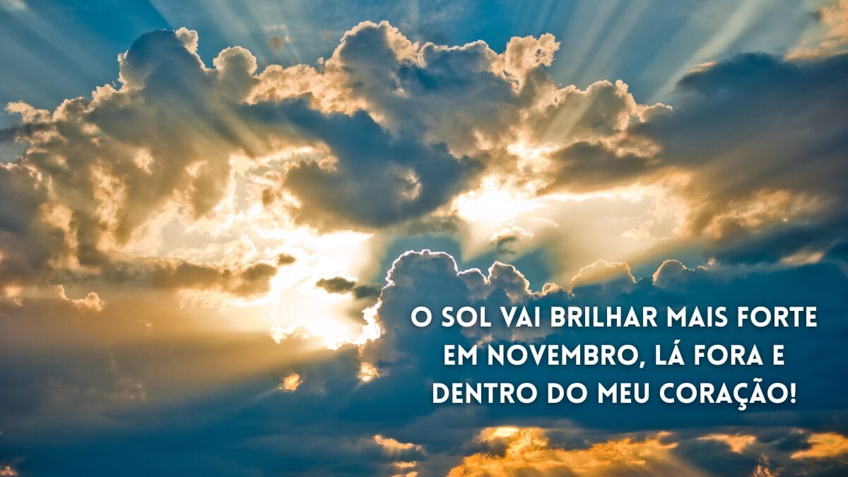 frases bem vindo novembro