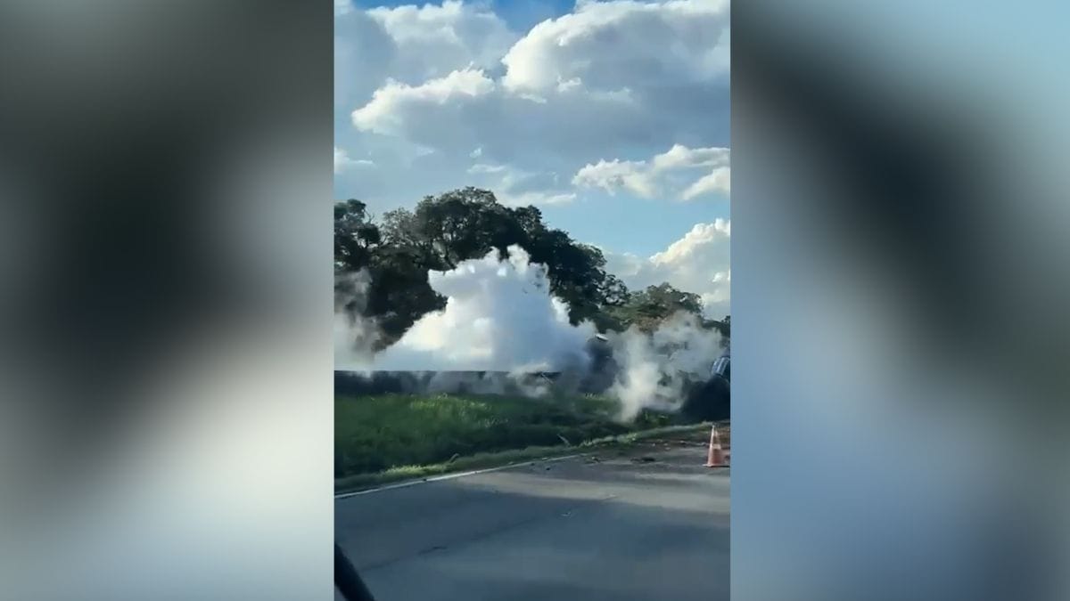 Acidente na BR-376 em Tijucas do Sul, entre Santa Catarina e Paraná