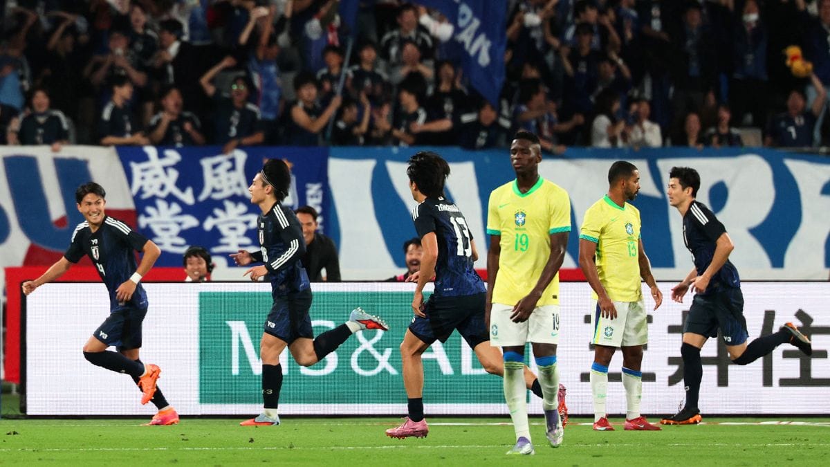 Brasil perde de virada para o Japão