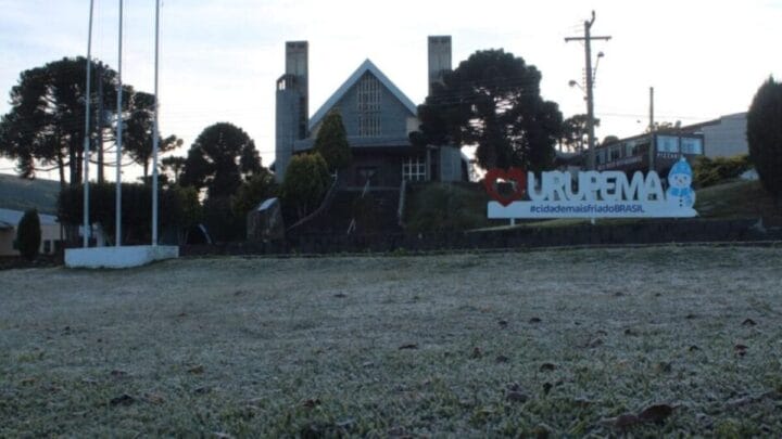 Cidade mais fria do Brasil registra temperatura negativa em plena primavera