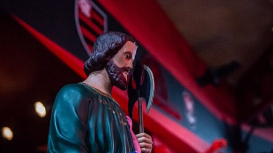São Judas Tadeu é padroeiro do Flamengo (Foto: Flamengo, Divulgação)