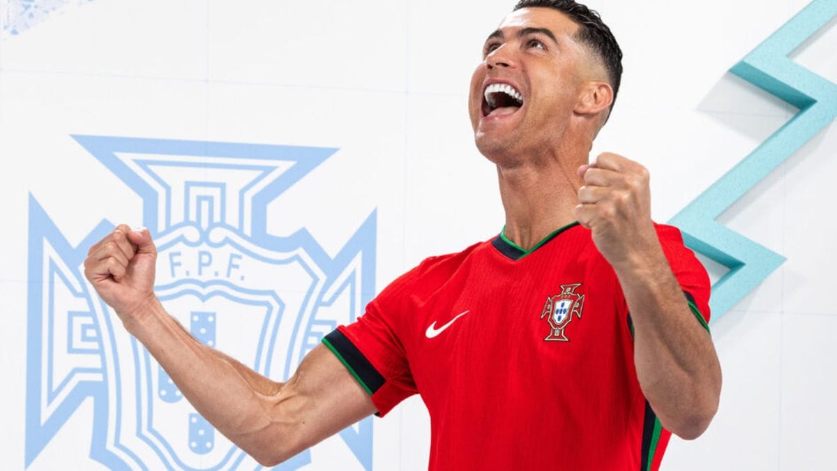 Cristiano Ronaldo quebrou mais um recorde pela seleção (Foto: Reprodução, X, @cristiano)