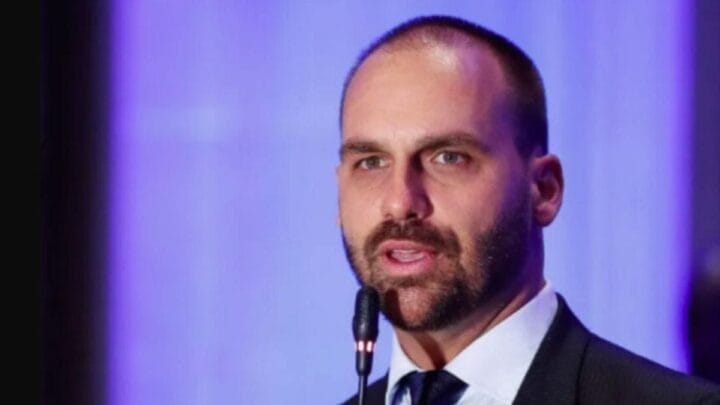 Eduardo Bolsonaro está nos EUA desde o início do ano (Foto: Alan Santos, PR, Arquivo)