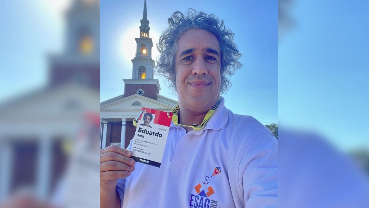 Professor Eduarda Jara, da Udesc, morreu neste domingo (Foto: Instagram, Reprodução)