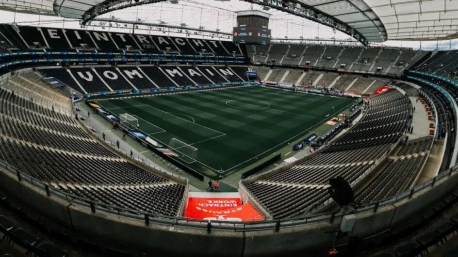 Frankfurt x Dortmund (Foto: divulgação Frankfurt)