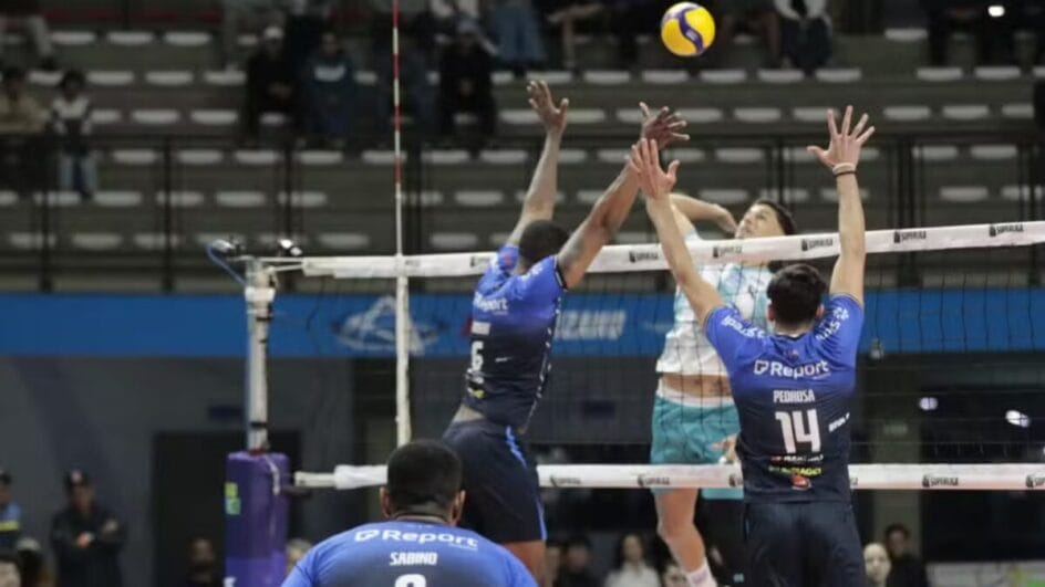 Equipe masculina de vôlei do São José