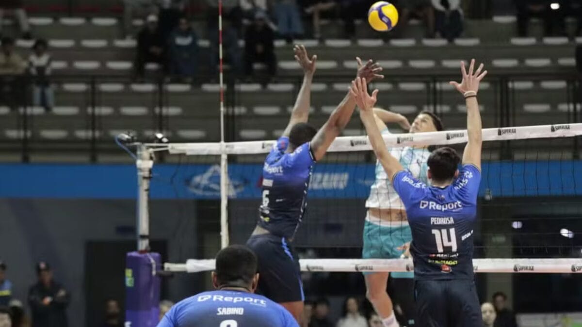 Equipe masculina de vôlei do São José