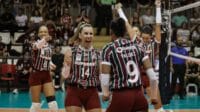 Fluminense estrou com vitória na Superliga Feminina 2025/26