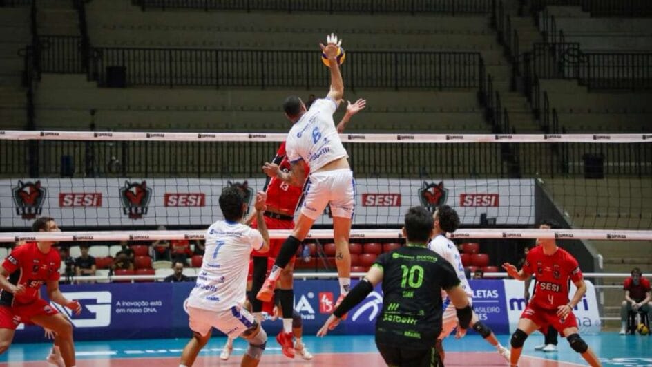 Joinville perdeu na estreia da Superliga Masculina 202526