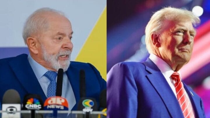 Lula e Trump vêm conversando nos últimos meses sobre tarifaço contra produtos brasileiros (Foto: Ricardo Stuckert, PR; Reprodução, redes sociais)