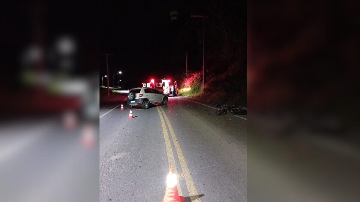 Motociclista é encontrado morto após acidente em Urussanga, no Sul de SC