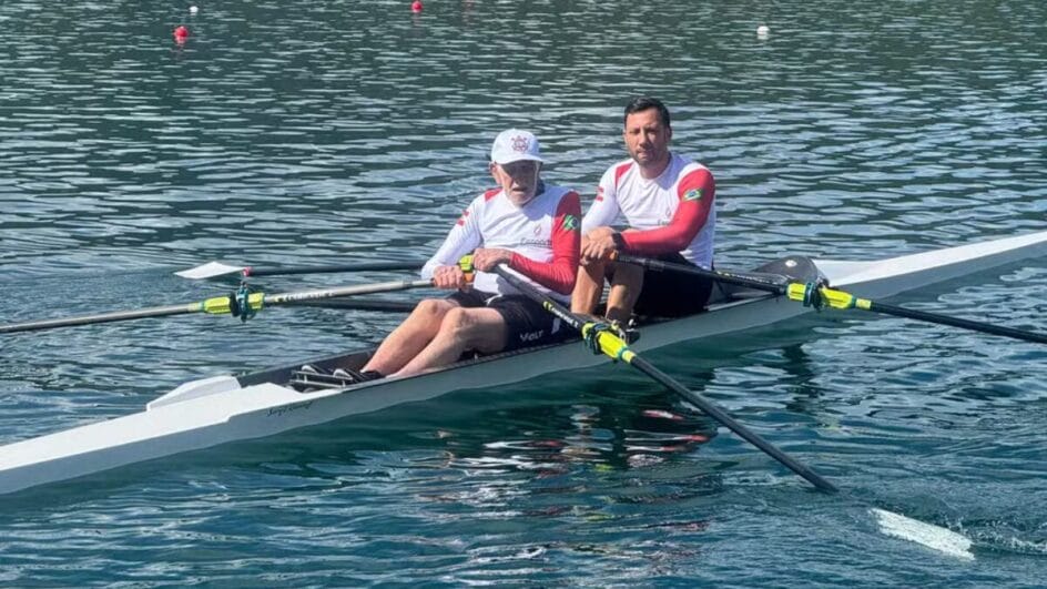 Odilon Martins, de 96 anos, é o remador em atividade mais antigo do mundo