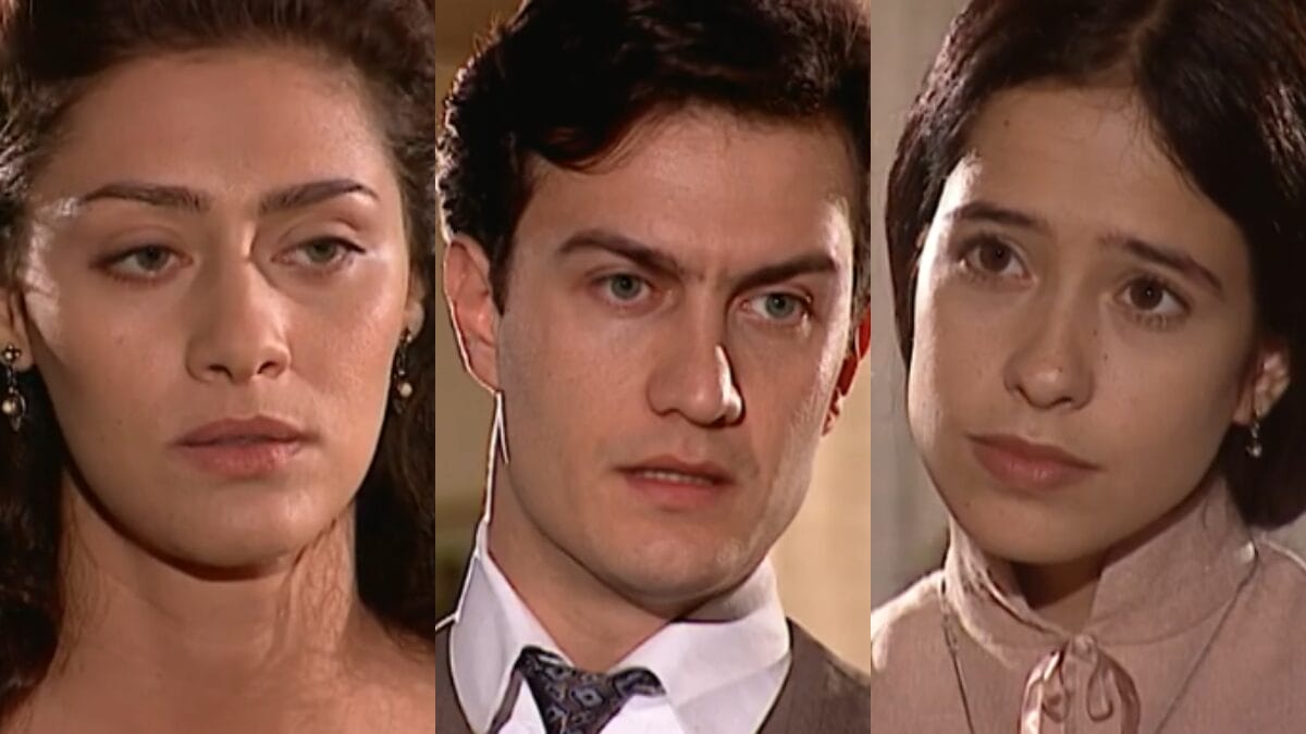 Paola ou Angélica, com quem Augusto fica em Terra Nostra