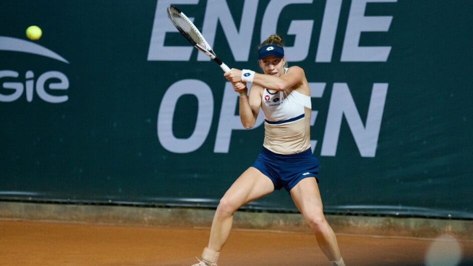 Sinja Kraus, da Áustria, avançou para as quartas de final (Foto: André Gemmer, CBT)