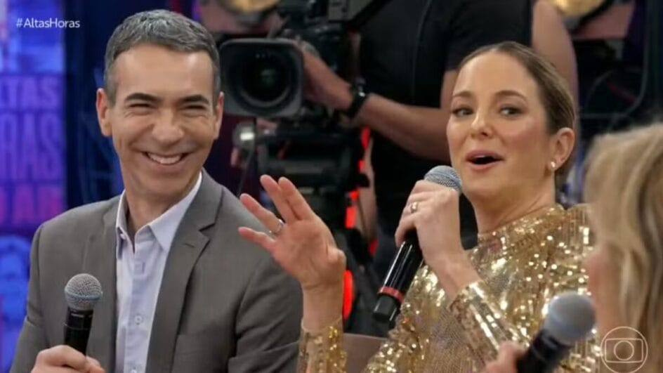 Romance à moda antiga como César Tralli e sua esposa, Ticiane Pinheiro, se conheceram