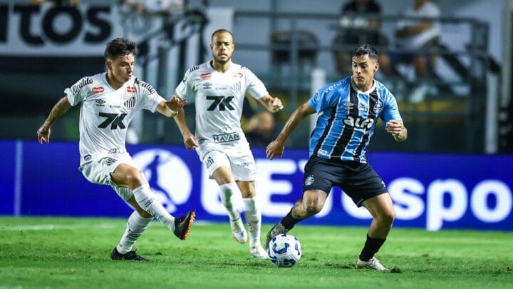Santos 1 x 1 Grêmio pela Série A 2025