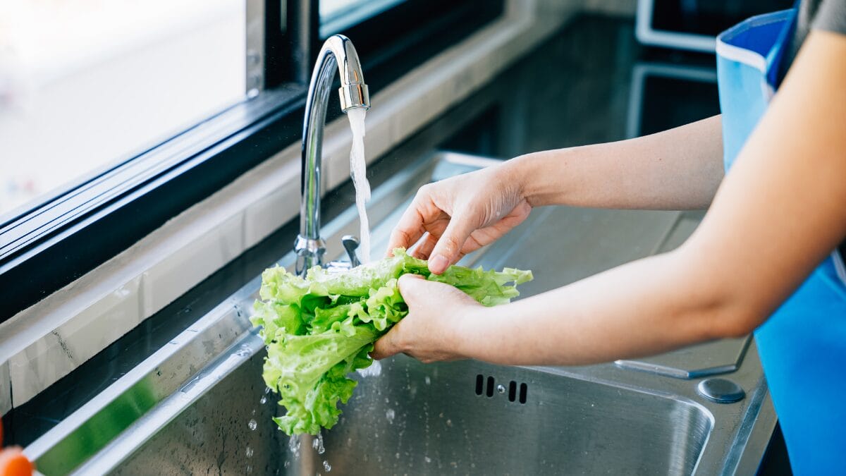 como higienizar alface