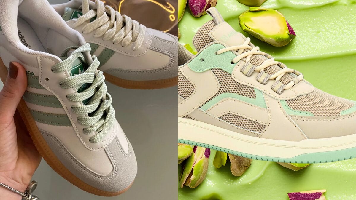 tenis pistache
