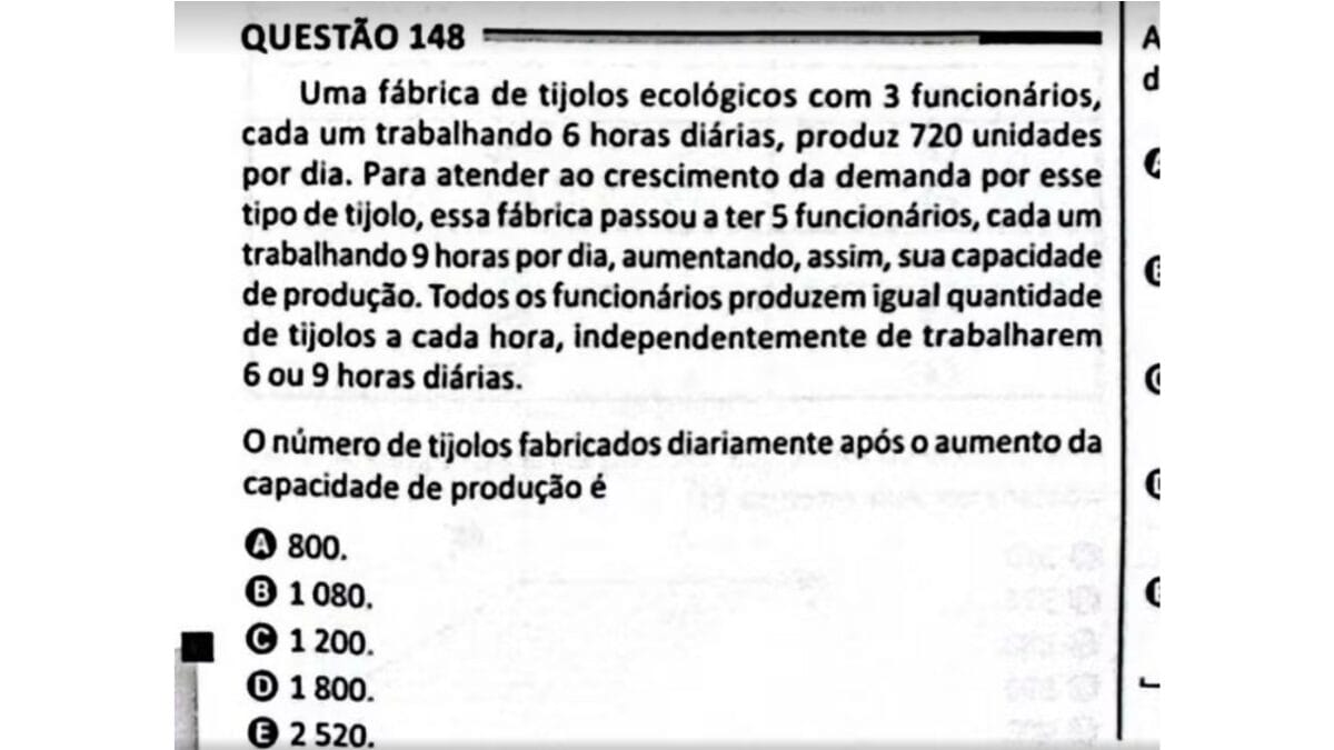 Live com questões quase iguais às do Enem 2025 foi ao ar 5 dias antes da prova