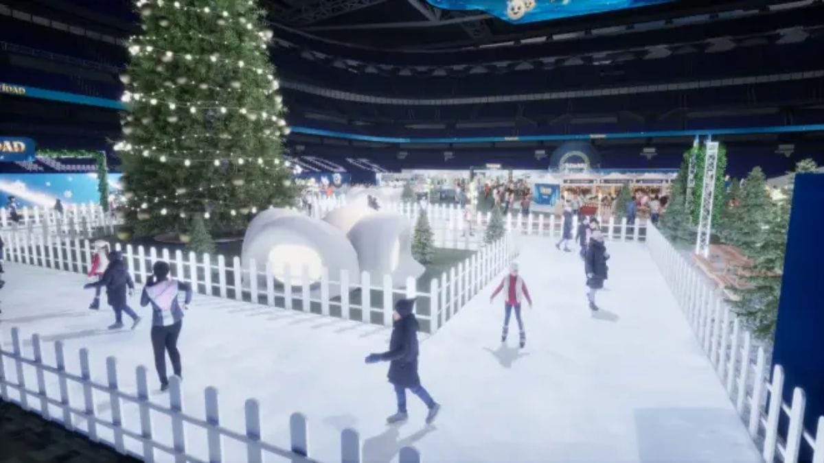 Natal no Bernabéu, casa do Real Madrid (Foto: divulgação Bernabéu)