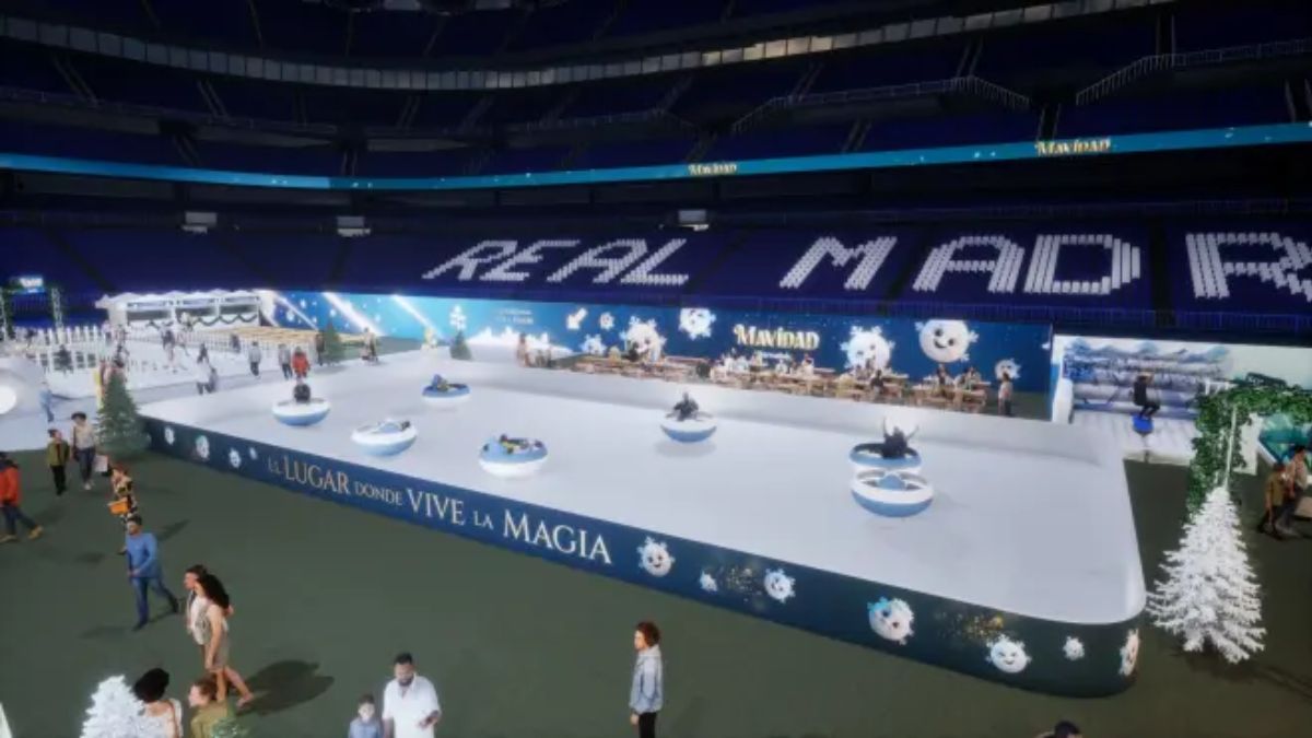 Natal no Bernabéu, casa do Real Madrid (Foto: divulgação Bernabéu)