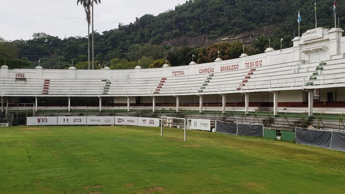 Estádio de Laranjeiras, do Fluminense (Foto: Alexandre Magno Barreto Berwanger, Wikimendia Commons, banco de imagens)