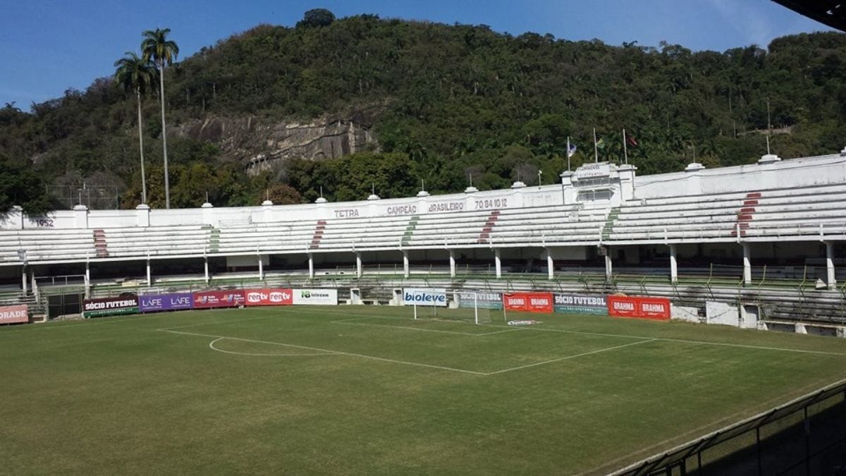 Estádio de Laranjeiras, do Fluminense (Foto: Alexandre Magno Barreto Berwanger, Wikimendia Commons, banco de imagens)