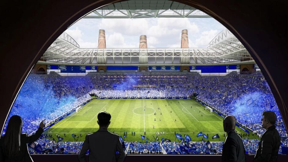 Novo estádio do Birmingham City (Foto: divulgação)