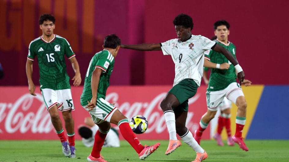 Anísio Cabral, de Portugal -artilheiro da Copa do Mundo sub-17 (Foto: Mohamed Farag - FIFA, FIFA via Getty Images)