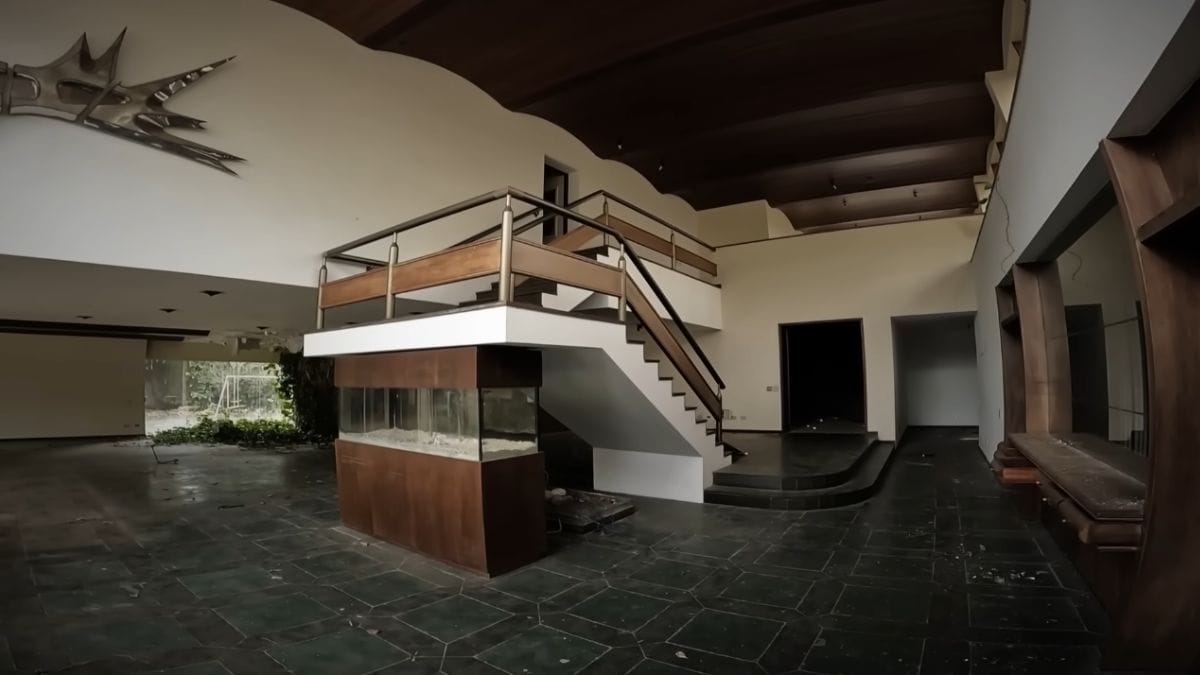 Área interna da casa