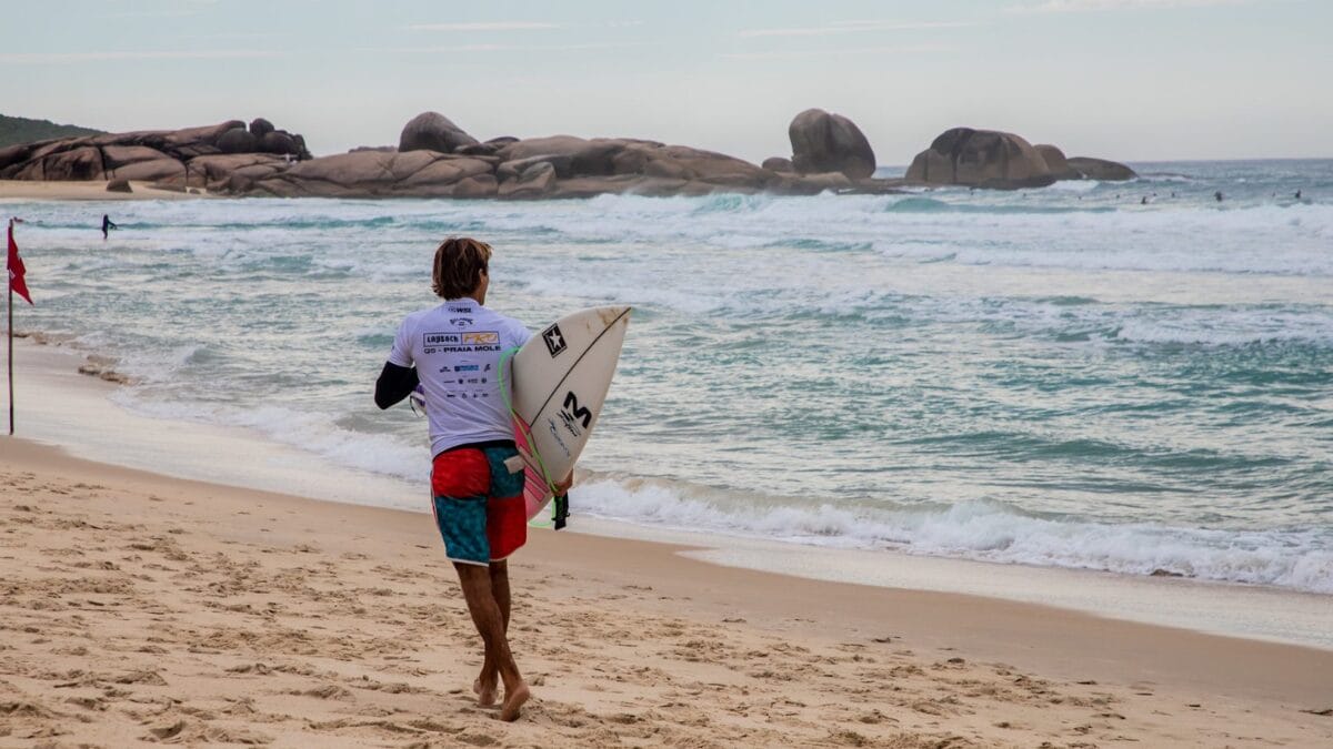 Praia Mole, em Florianópolis