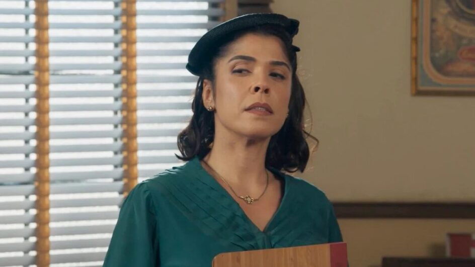 Atriz explica como a Olga de Êta Mundo Melhor acaba virando a vilã da novela