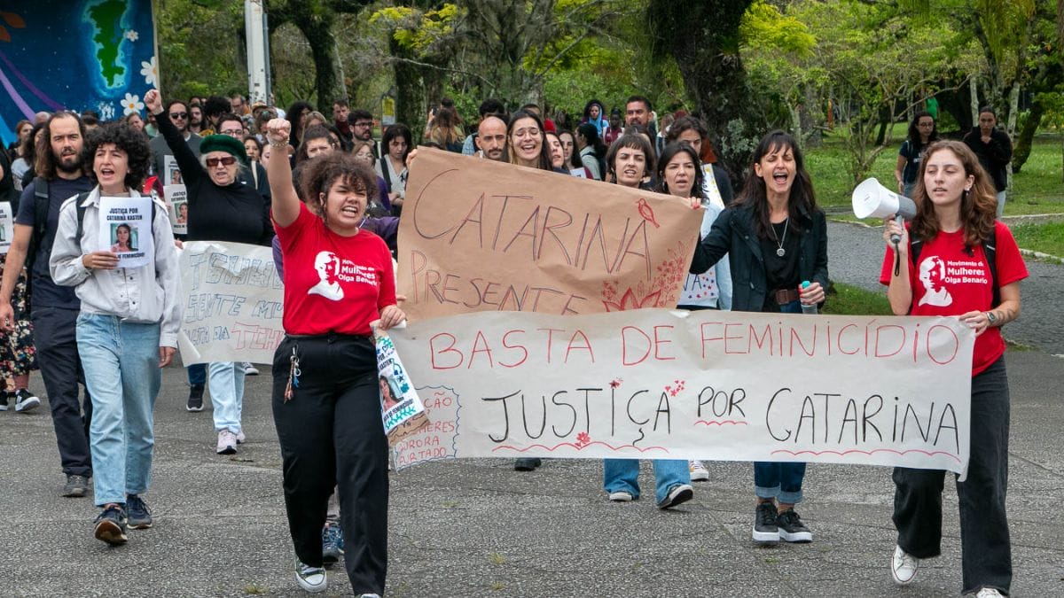 Ato na UFSC homenageia Catarina Kasten