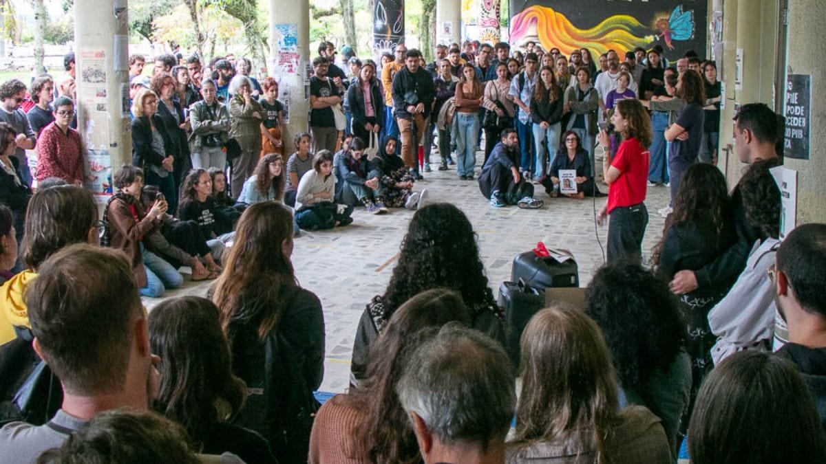 Ato na UFSC homenageia Catarina Kasten
