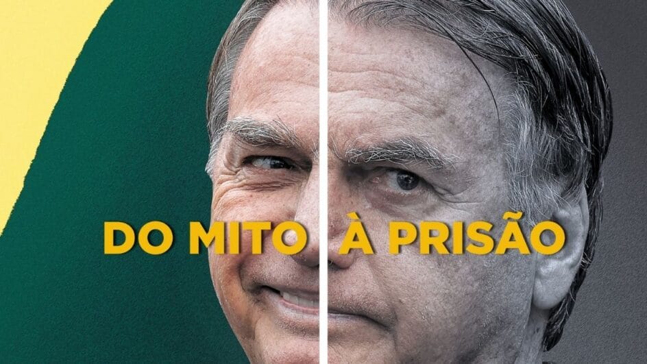 Bolsonaro foi condenado a 27 anos e 3 meses de prisão e começou a cumprir pena no dia 25 de novembro (Fotos: Arquivo NSC)