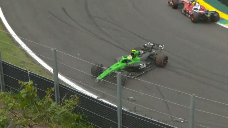 Bortoleto bate na primeira volta