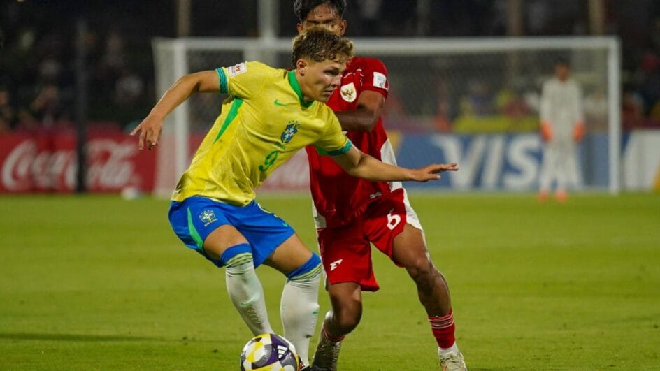 Seleção Brasileira sub-17 no Mundial da categoria (Foto: Nelson Terme, CBF)