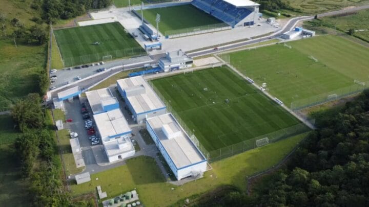 CT do Barra FC visto de cima