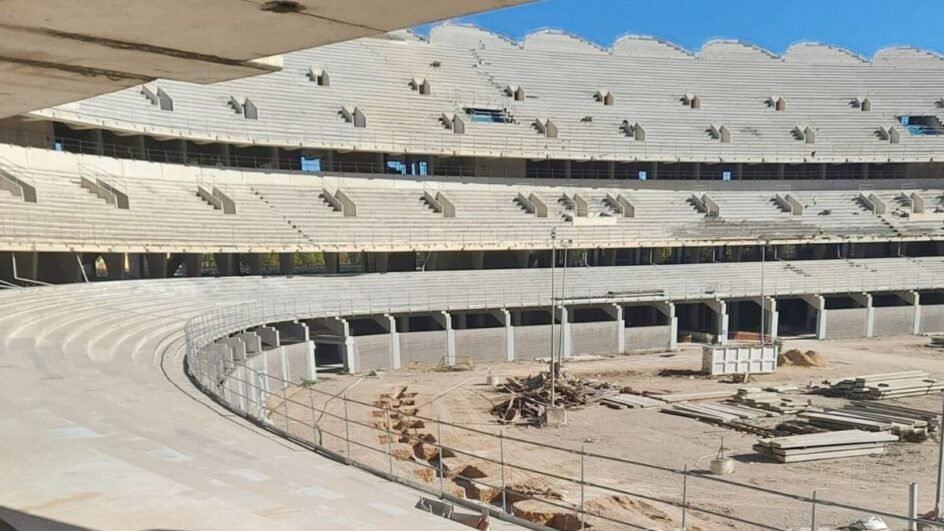Nova casa do Valencia deve ser inaugurada em 2027 (Foto: @AmuntMestalla, Youtube, Reprodução)