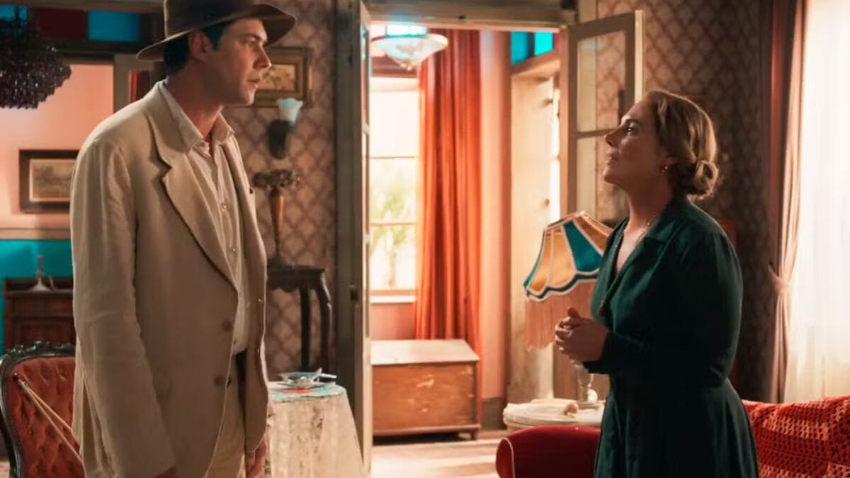 Candinho (Sergio Guizé) pede para Zulma (Heloisa Périssé) deixar Dita (Jeniffer Nascimento) em paz - Êta Mundo Melhor!